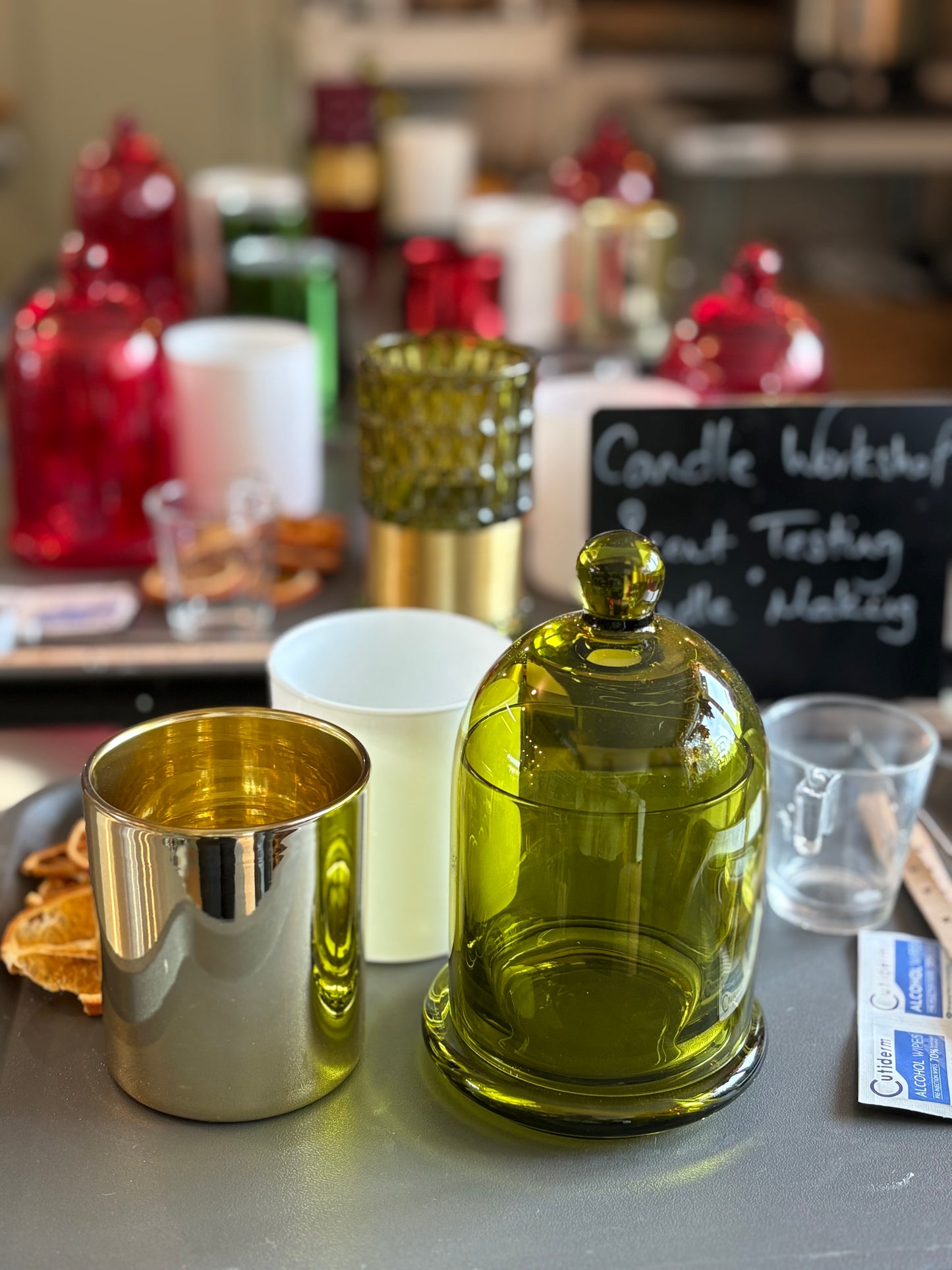 Candle Making Workshop at Ebb & Flow Woodborough