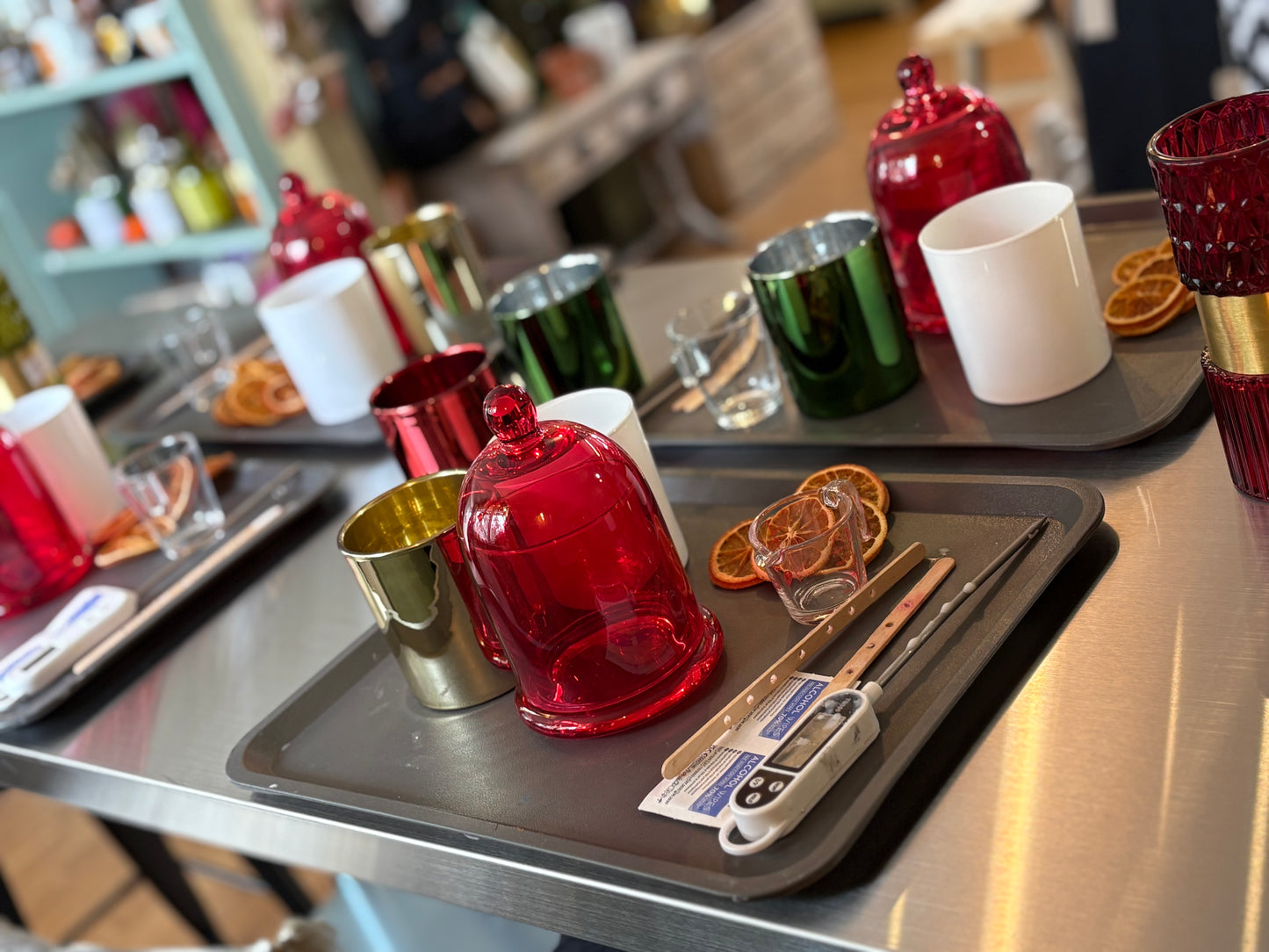 Candle Making Workshop at Ebb & Flow Woodborough