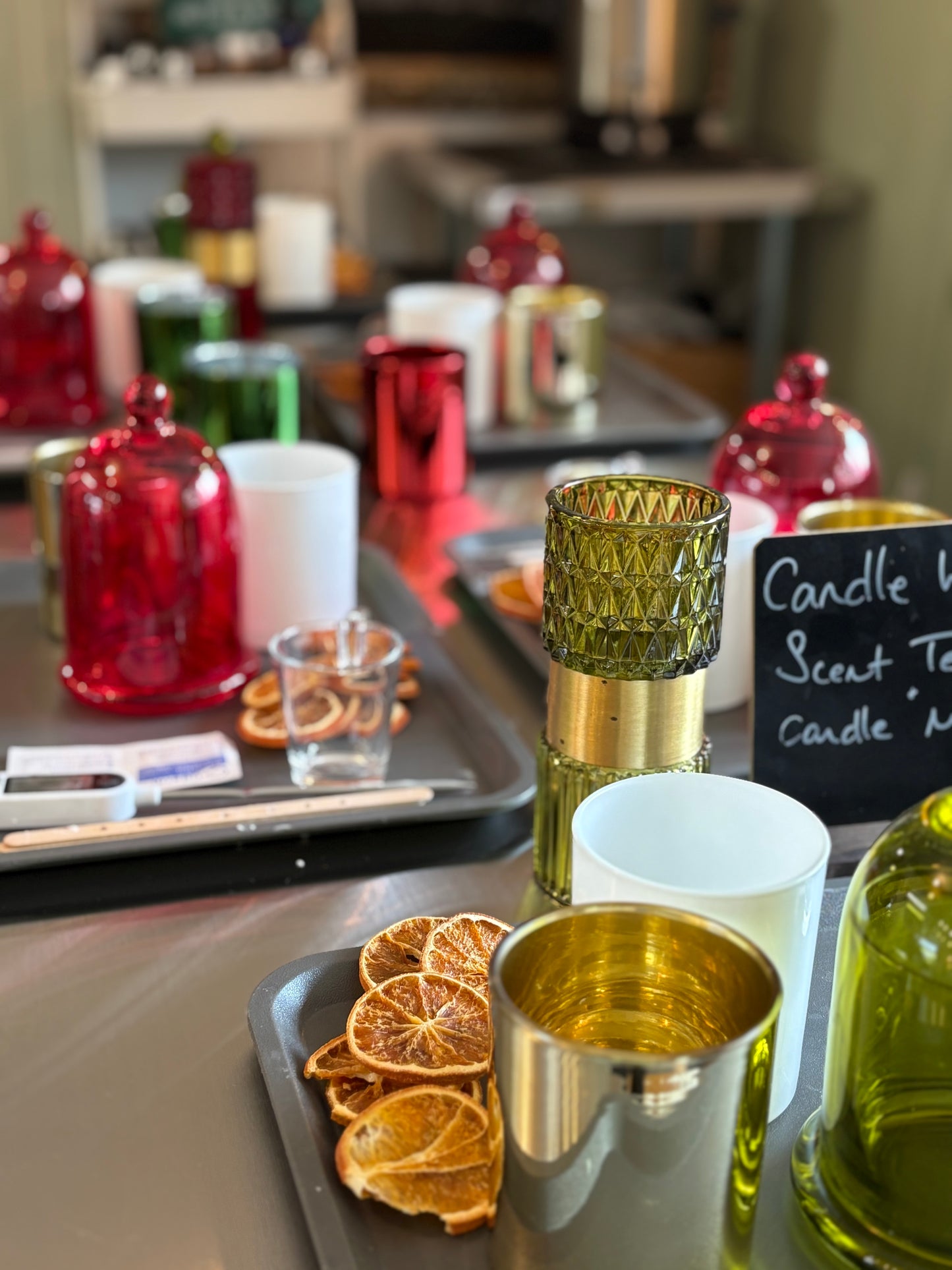 Candle Making Workshop at Ebb & Flow Woodborough