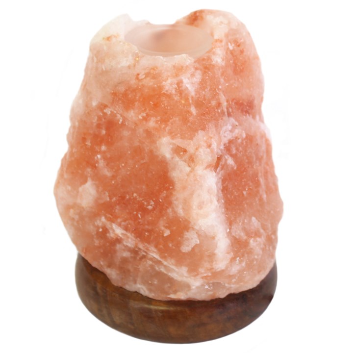 Himalayan Salt Aroma Lamp with Glass Top