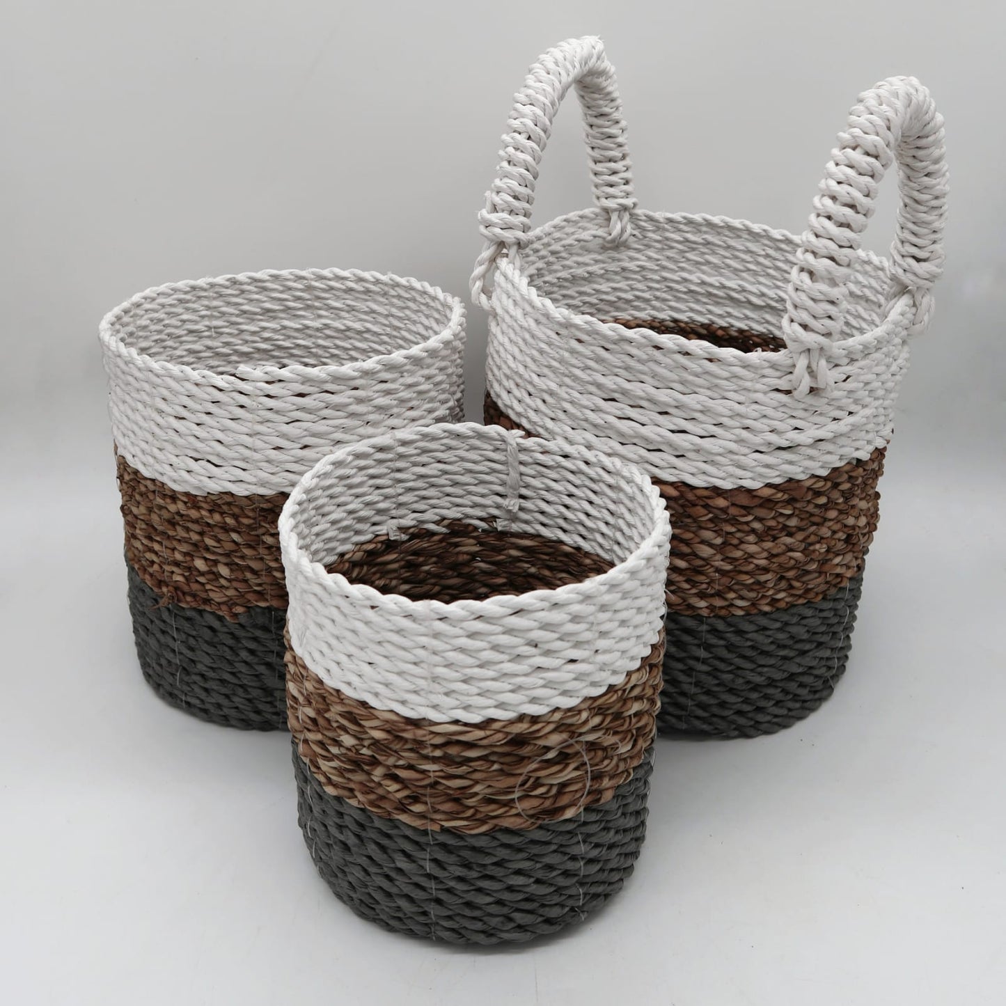 Set of 3 Seagrass Basket Set