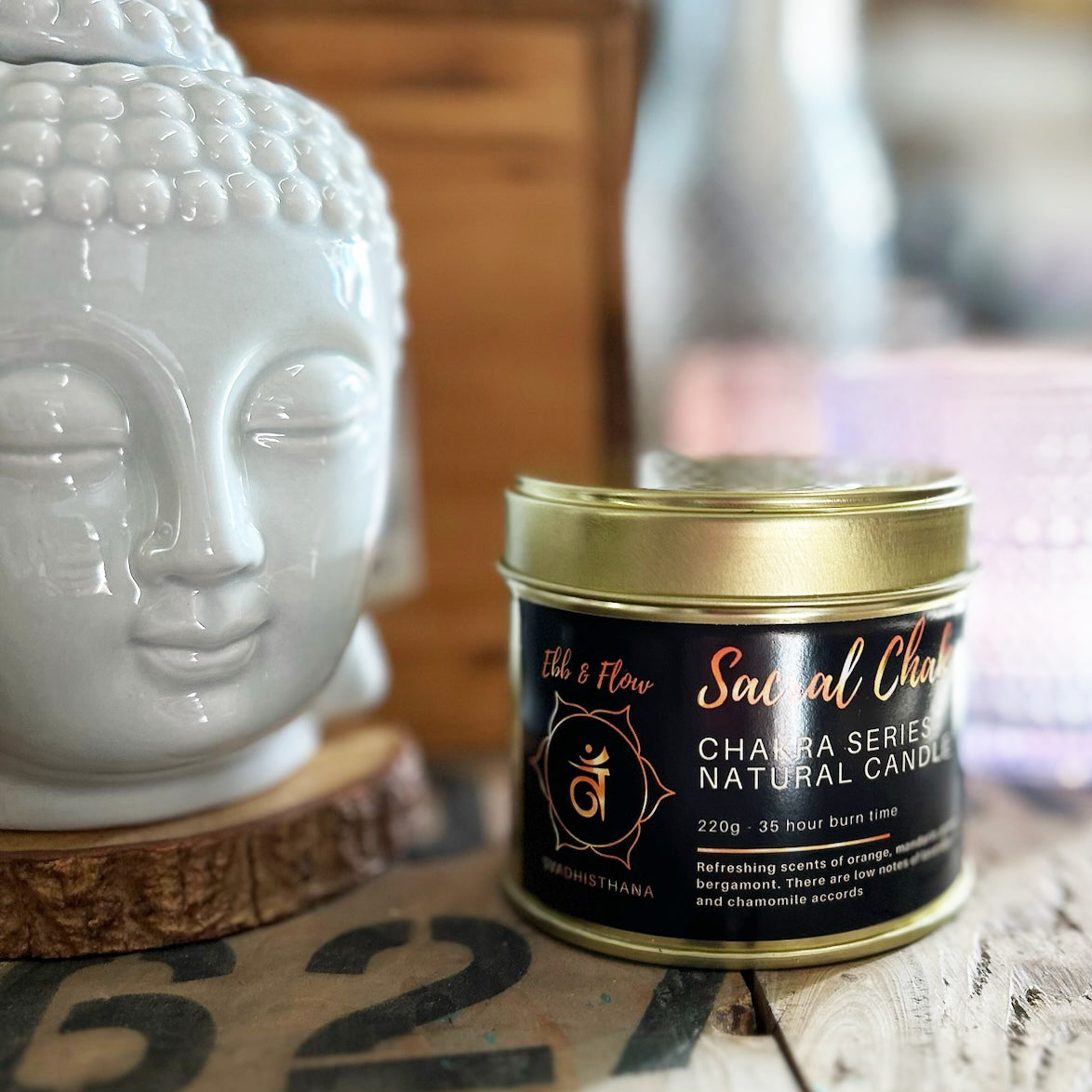 Sacral Chakra - The Charka Series 220g