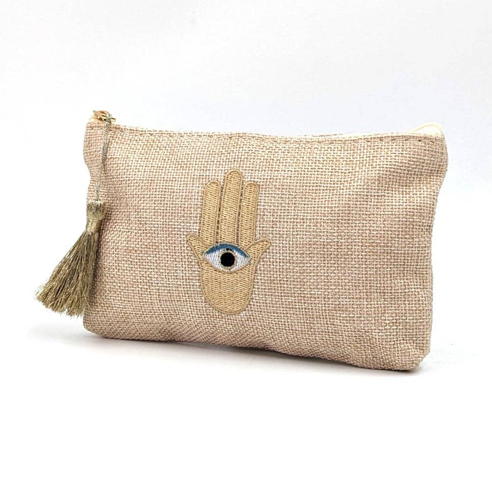 Hand of hamsa purse