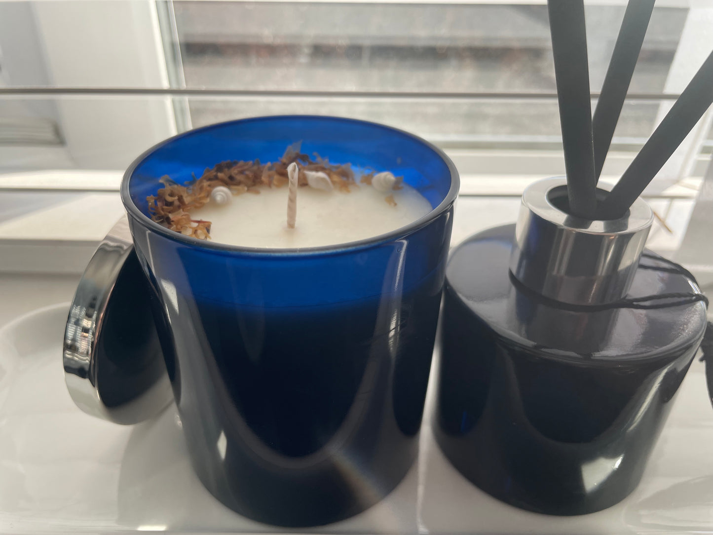 Rocksalt & Driftwood Candle