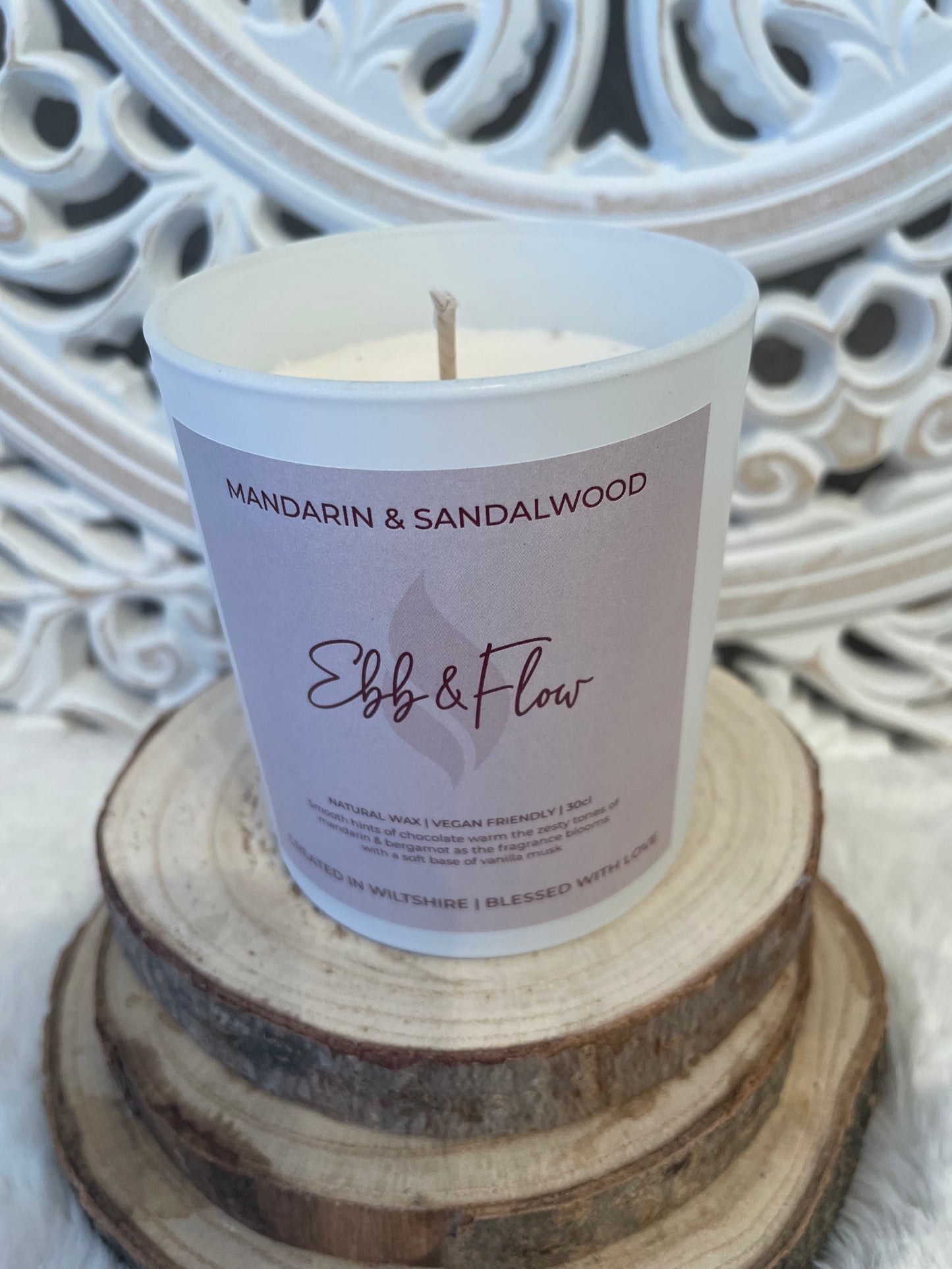 Mandarin & Sandlewood Candle