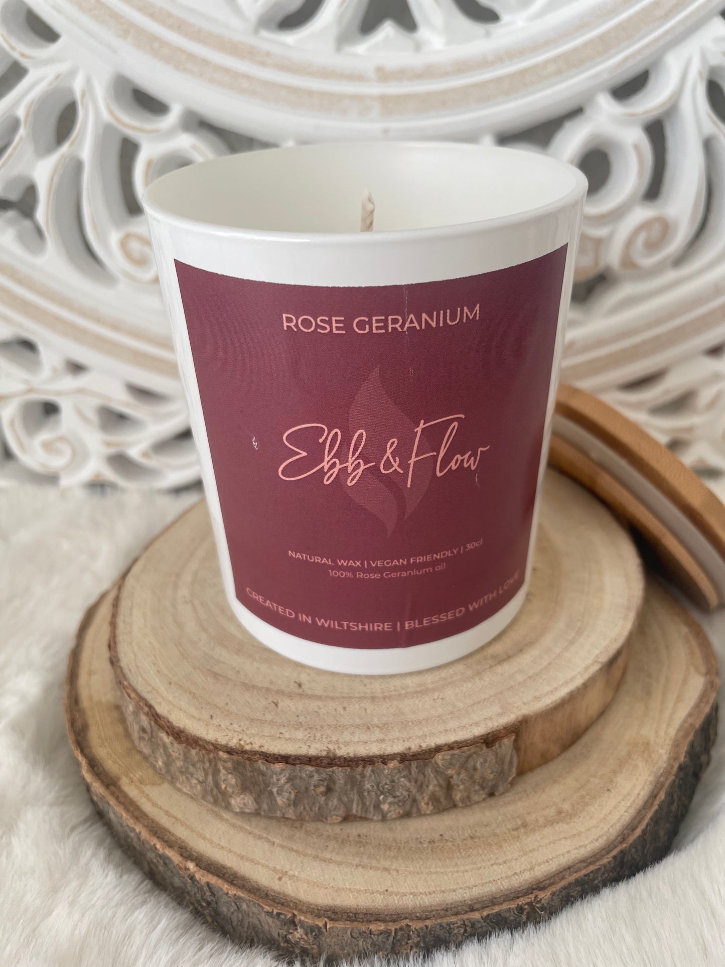 Rose Geranium Candle