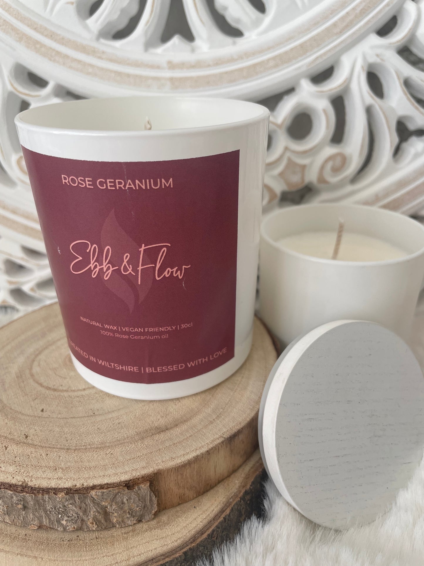 Rose Geranium Candle