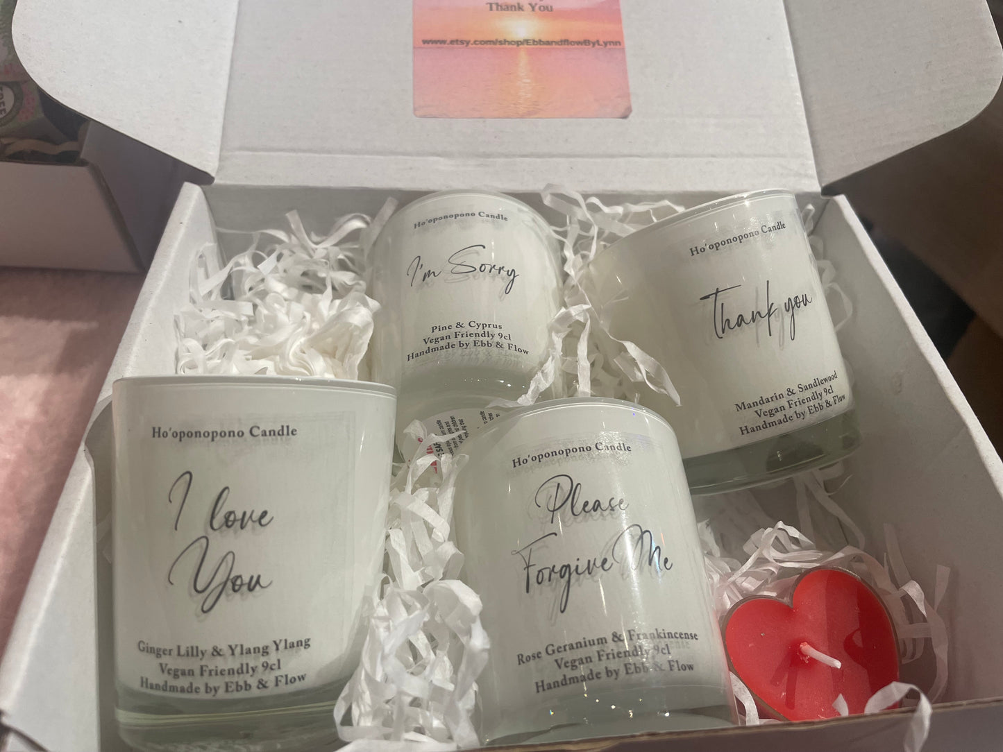 Ho'oponopono Candle Gift Set