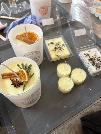 Candle Making Workshop at Ebb & Flow Woodborough
