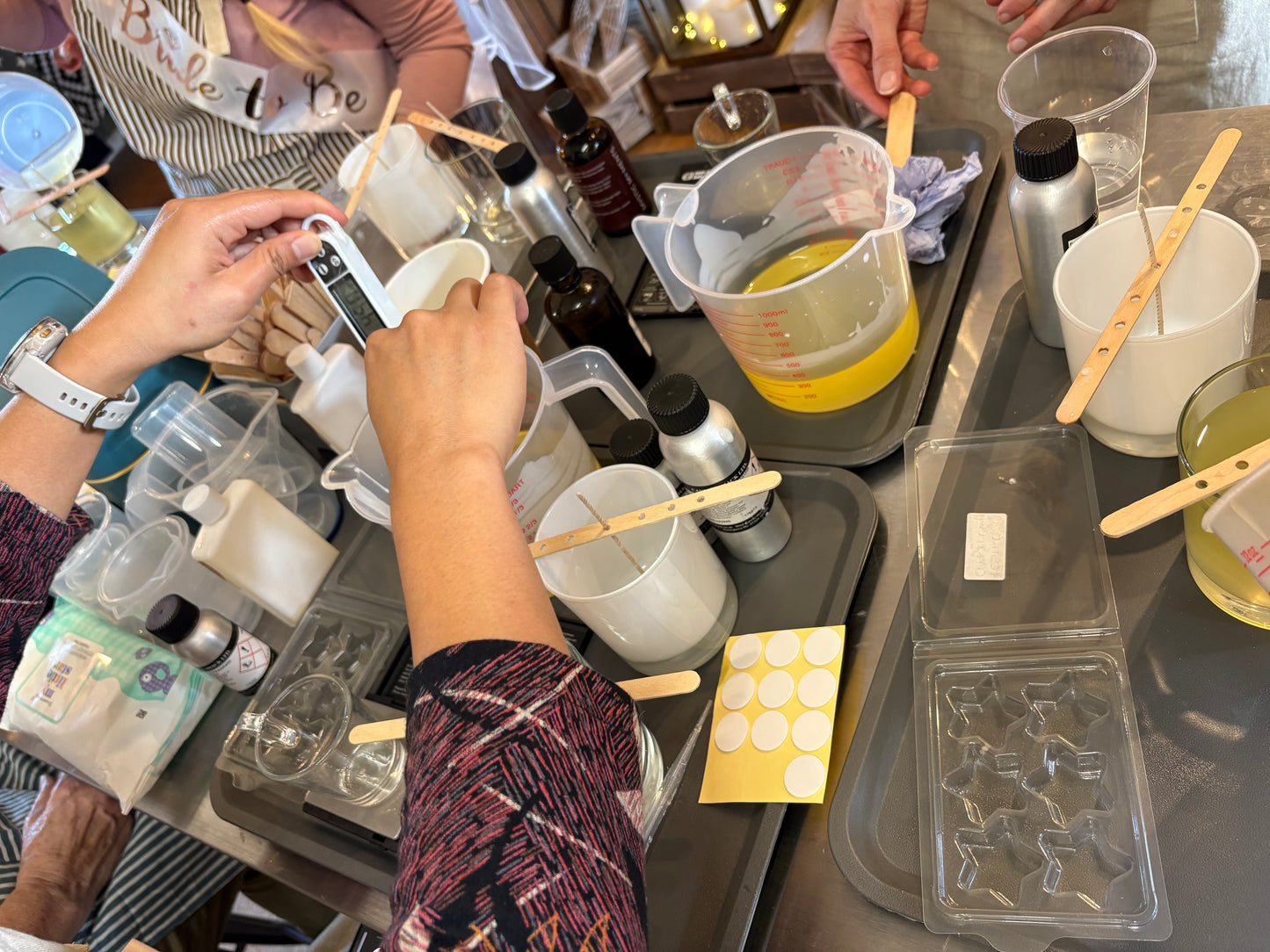 Candle Making Workshop at Ebb & Flow Woodborough