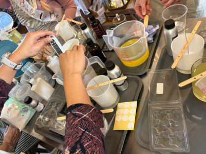 Candle Making Workshop at Ebb & Flow Woodborough