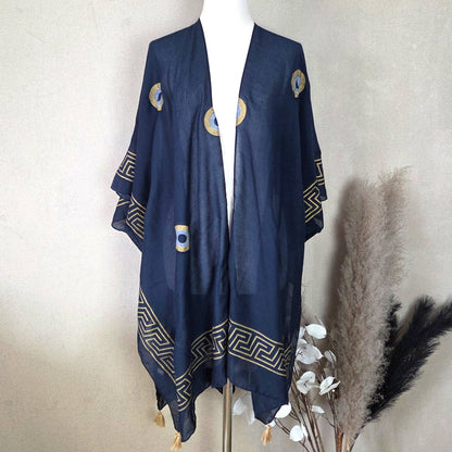 Kaftan with Arabic lucky eye