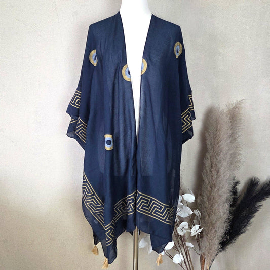 Kaftan with Arabic lucky eye
