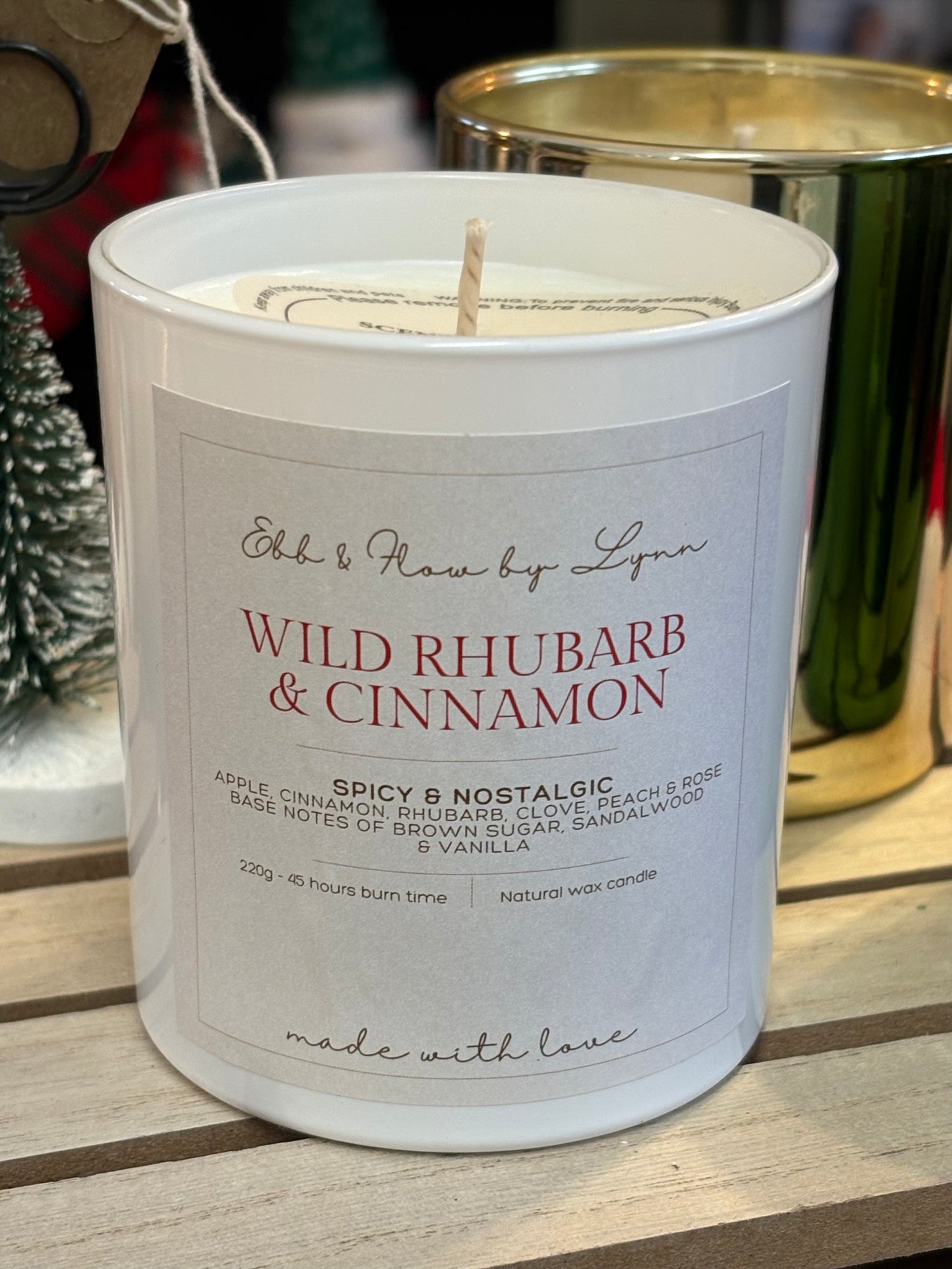 Wild rhubarb and Cinnamon