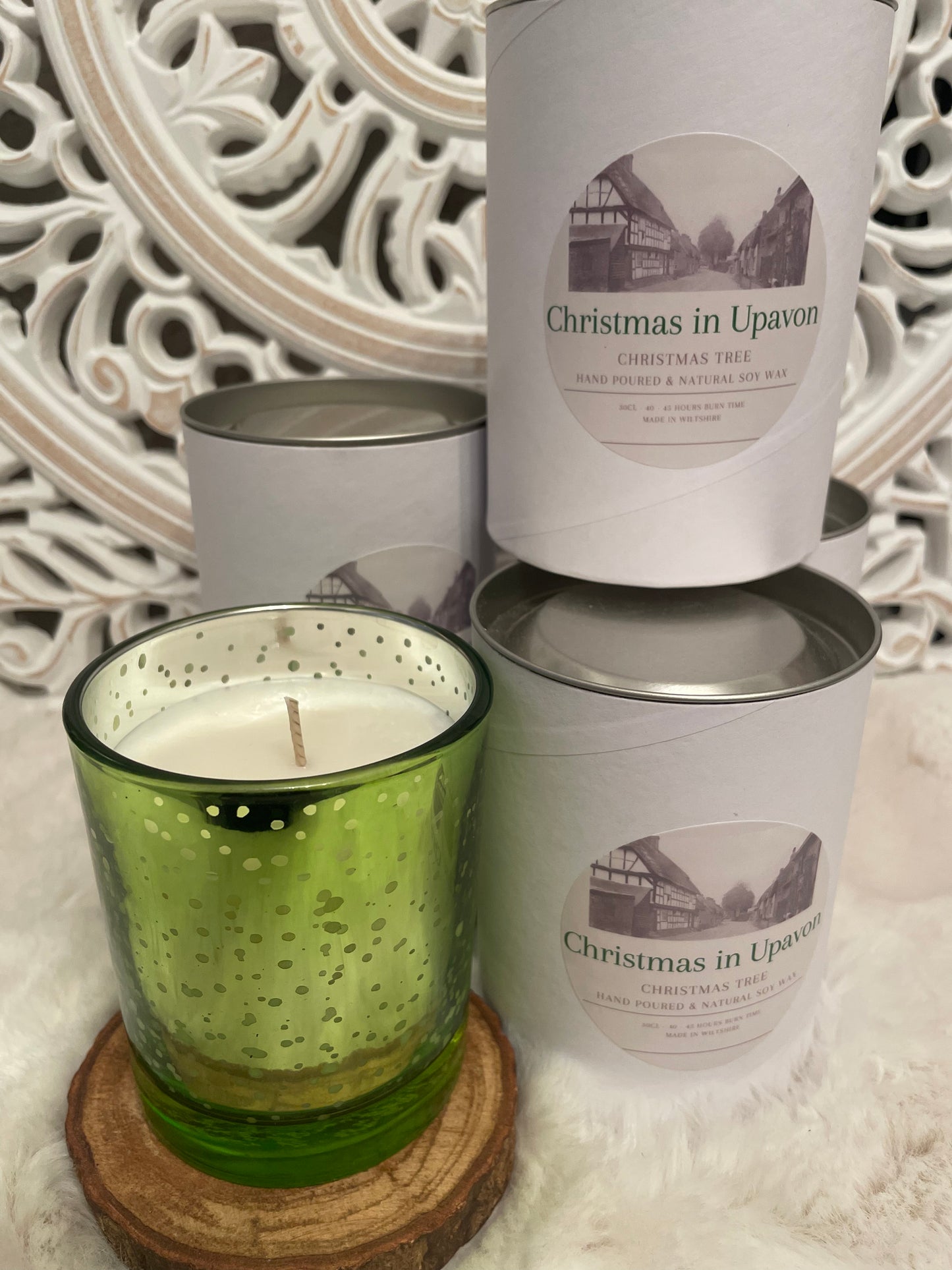 Upavon Christmas Tree Candle