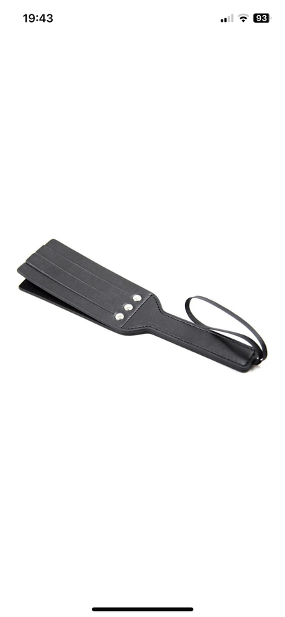 Leather paddle
