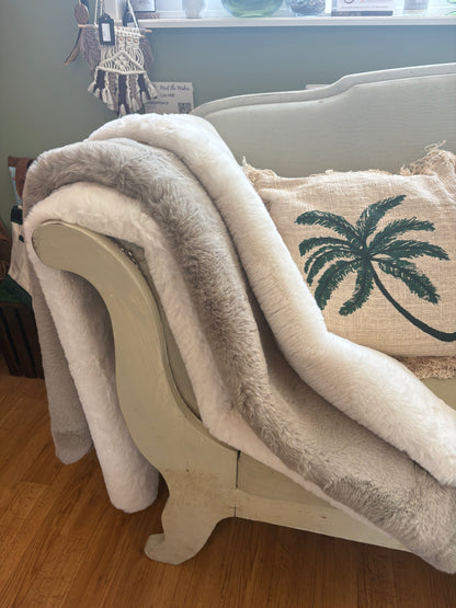 Faux Rabbit Fur rug