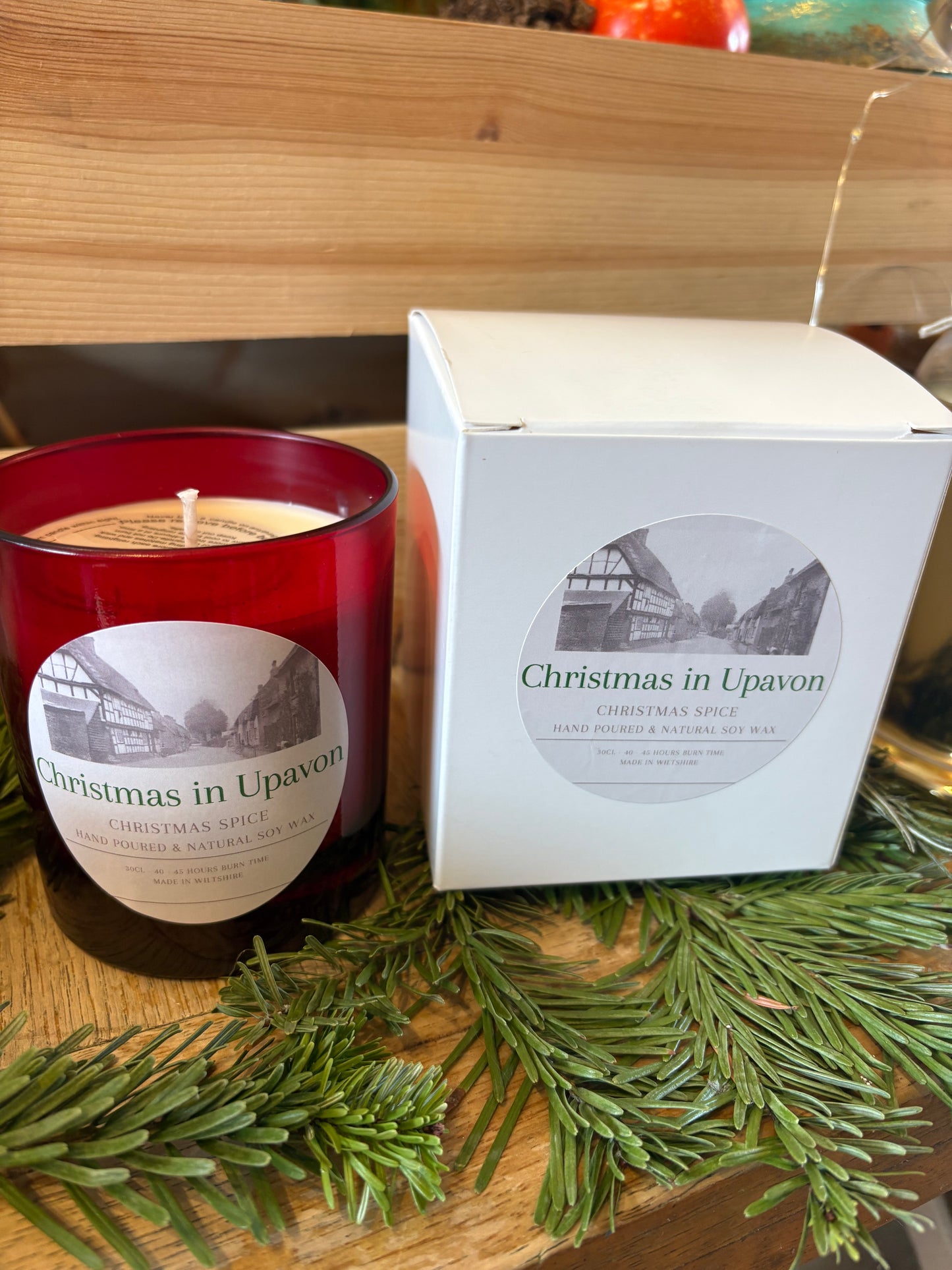 Upavon Christmas Spice Candle