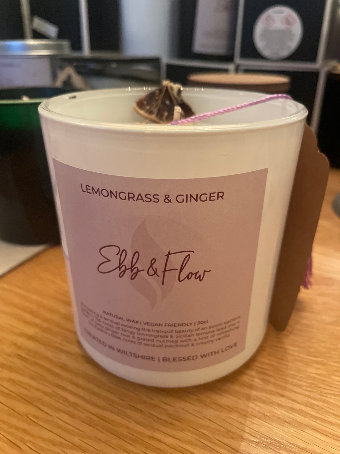 Lemongrass & Ginger Candle