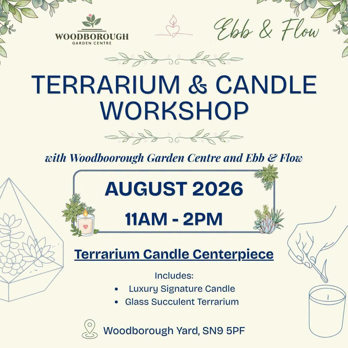 Terrarium and Candle Workshop