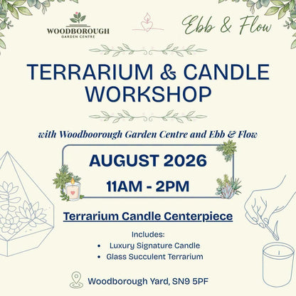Terrarium and Candle Workshop
