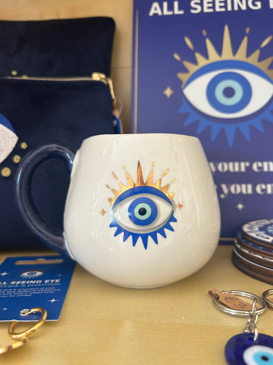 All Seeing Eye Rounded Ceramic Mug