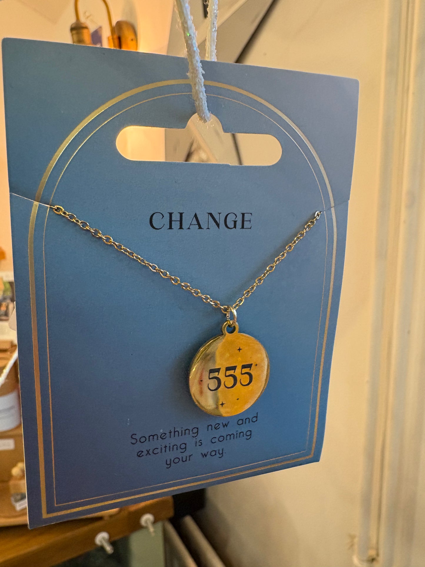 555 Change Necklace