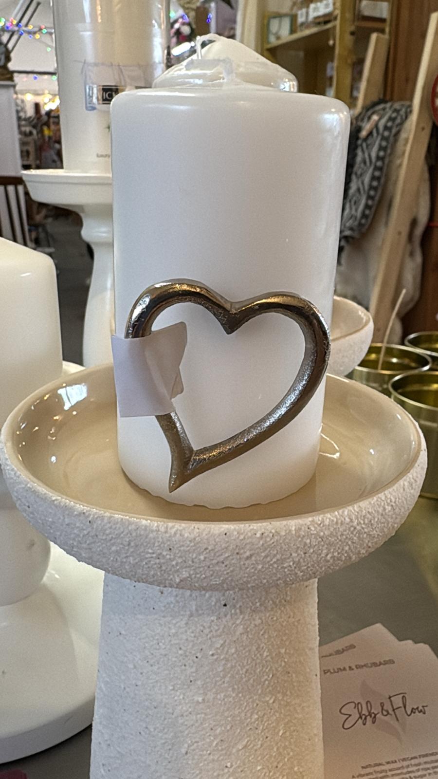 Candle Pin - Heart