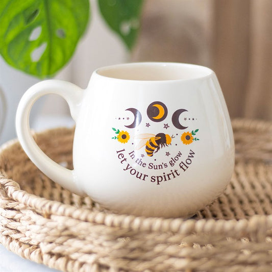 Let Your Spirit Flow Rounded Ceramic Mug