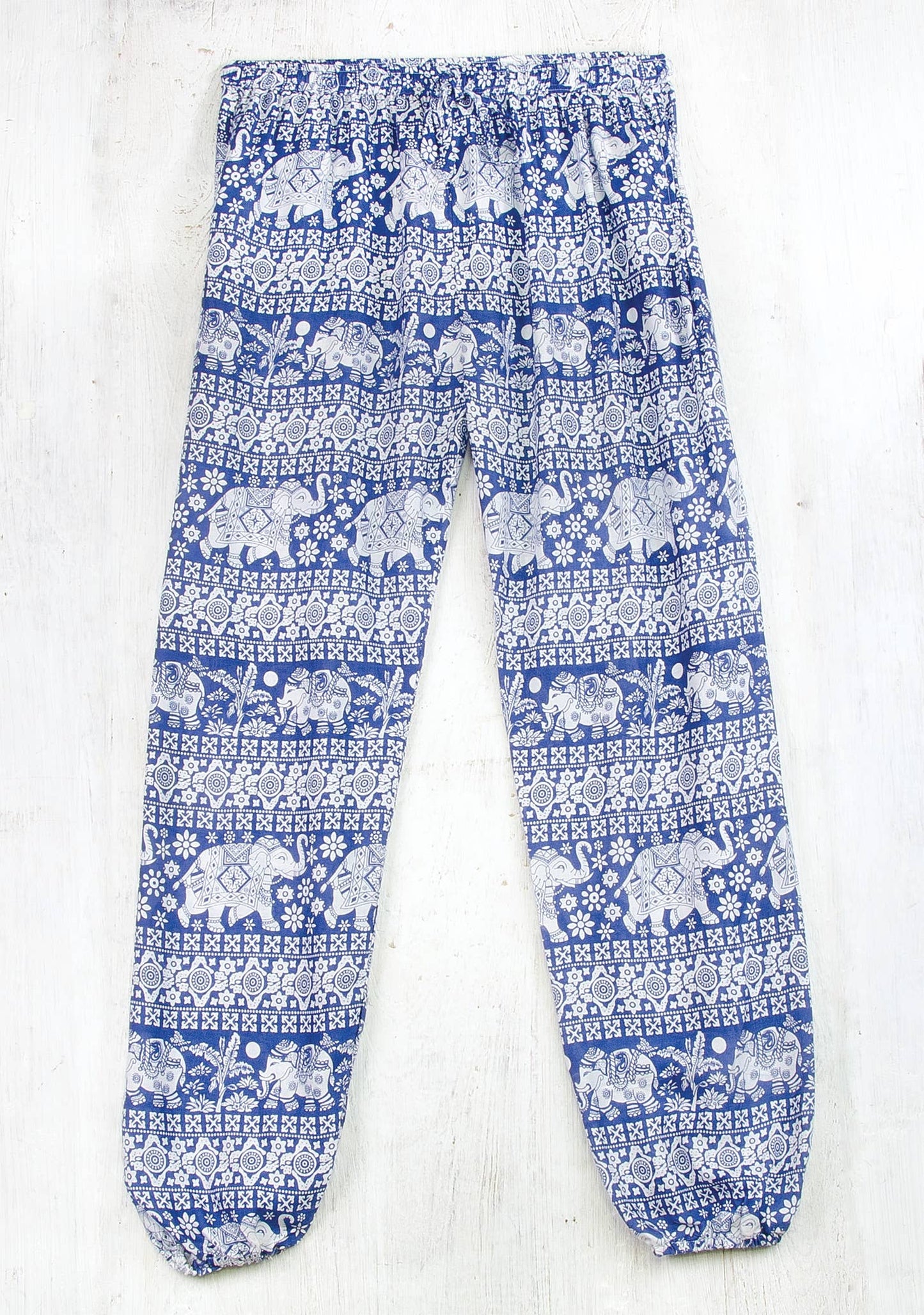 Elephant Print Harem Trouser