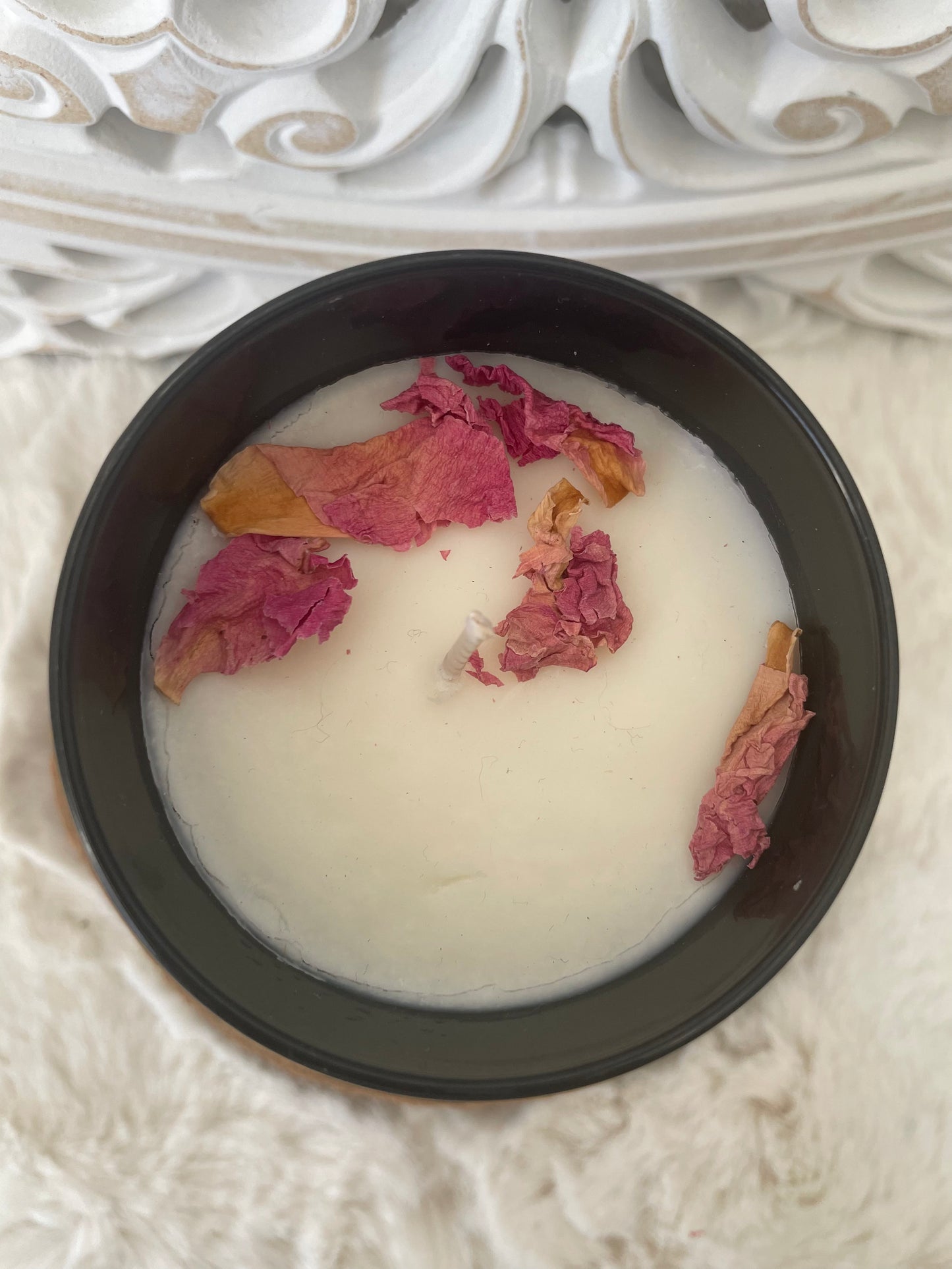 Rose Essential Oil Candle