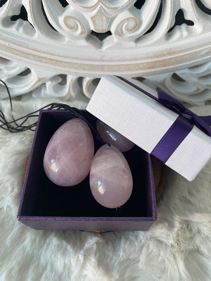 Yoni Eggs - Rose Quartz