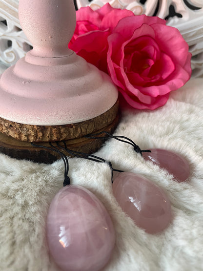 Yoni Eggs - Rose Quartz