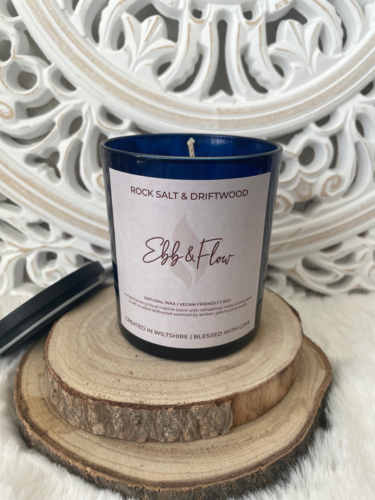 Rocksalt & Driftwood Candle