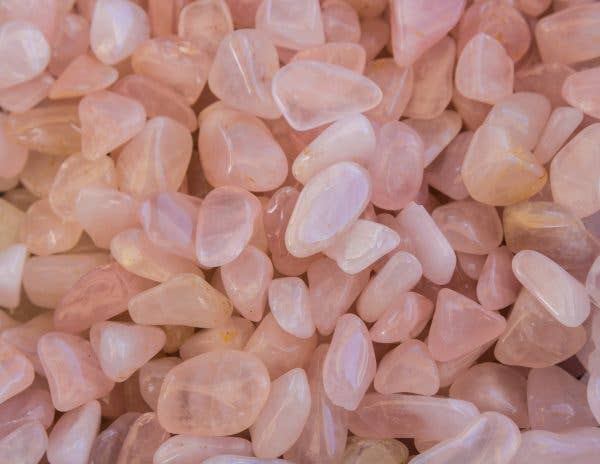 Rose Quartz Polished Tumble Stone Healing Crystals